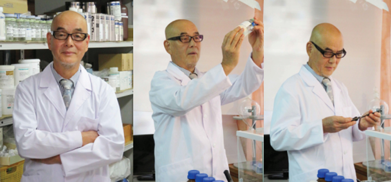 Famous Japanese Cosmetics Research And Development Expert Mr. Tadahiro Shimada