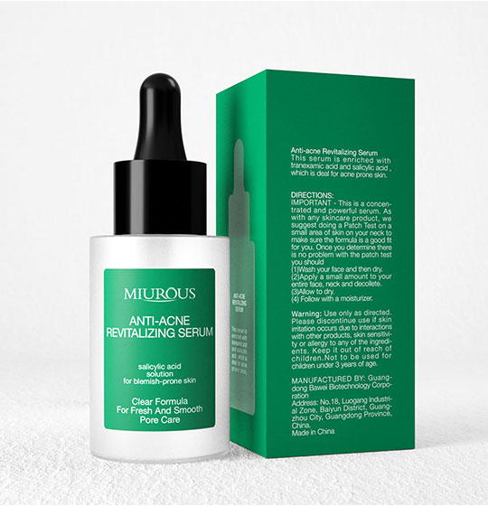 organic acne serum