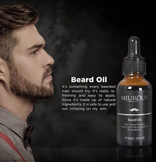 No Animal Testing Smoothing Men Beard Oil