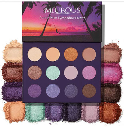 Purple Palm Eyeshadow Palette