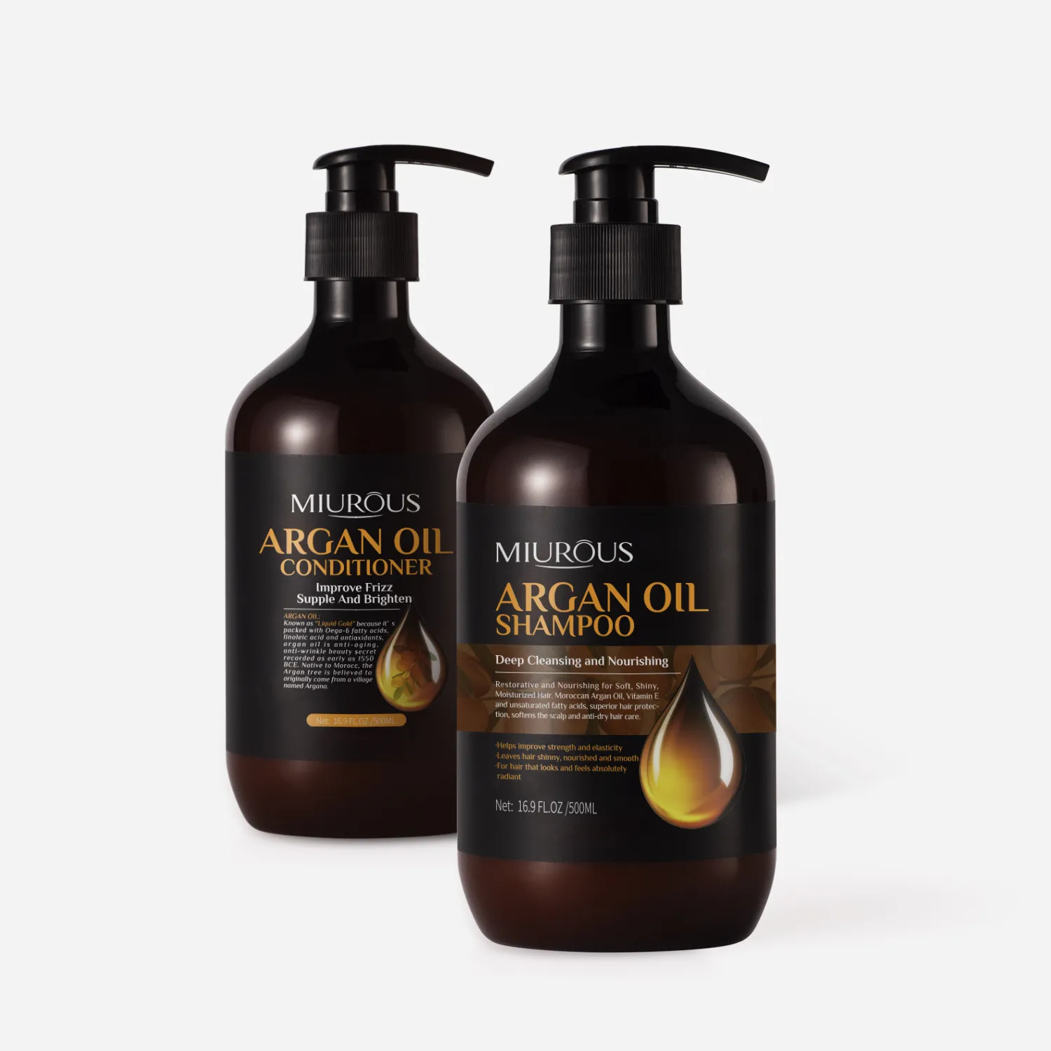 BAWEI argan Shampoo and Conditioner