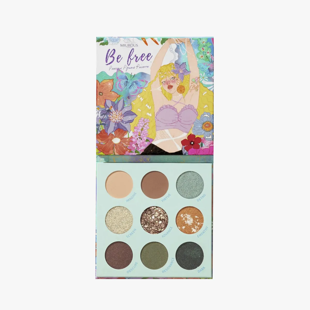 Eyeshadow Palette-be free