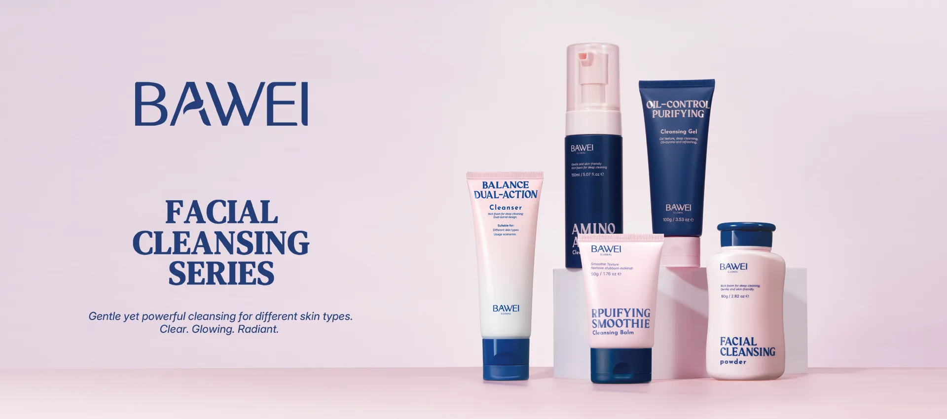 facial cleansing series